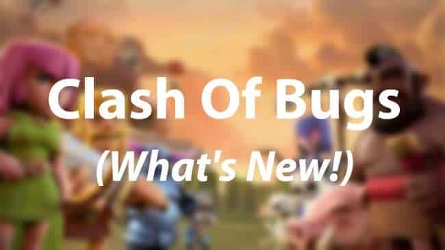 Clash of bugs what’s new