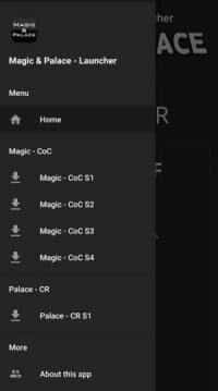 Magic and palace launcher apk features