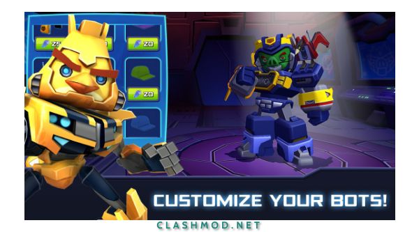 Angry Birds Transformers MOD APK (Unlimited Gems)