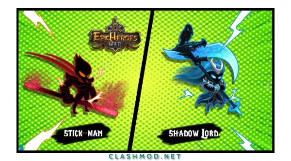 Epic Heroes War - Premium MOD APK (Unlimited Crystals)