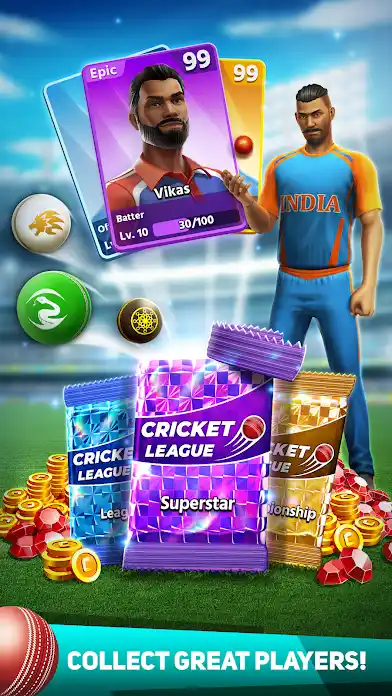Cricket League Mod Apk (unlimited Money And Diamond) - Top