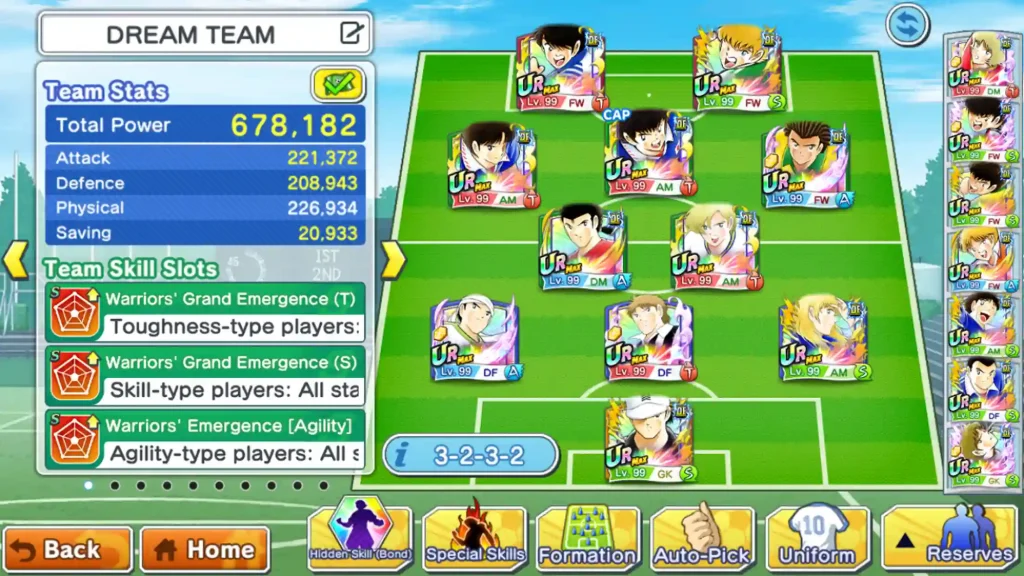 Captain Tsubasa Dream Team MOD APK 5_result